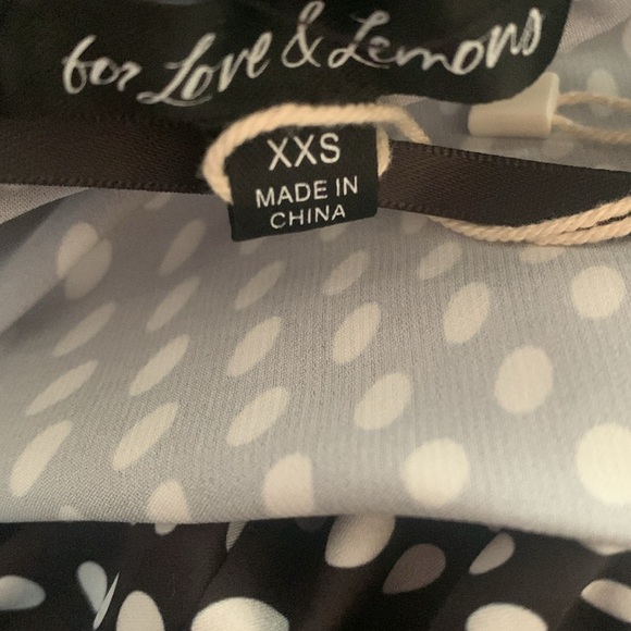 For love and lemons Dani bodysuit Xxs new without tags - Picture 8 of 8